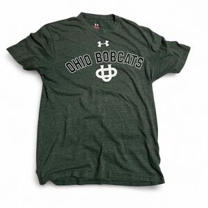 Under Armour Dark Green Ohio Bobcats Tee